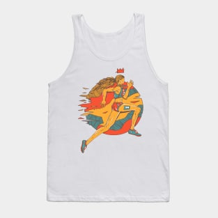 Cafe No 1 Track and Field Runner Tank Top